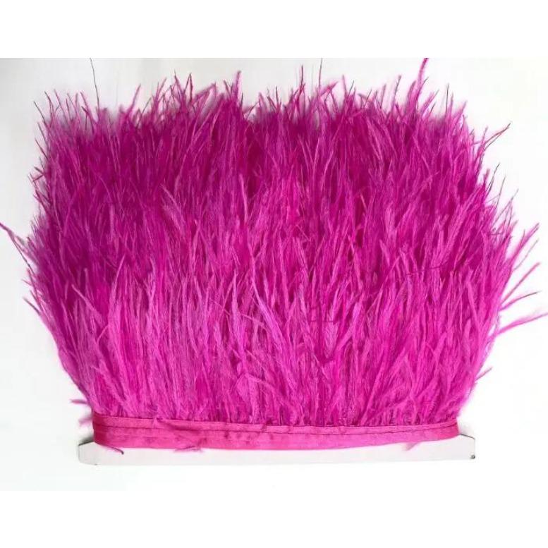 Feather5m Ostrich Hair Fringe Feather Trims Stage Costume Accessories Manufacturers