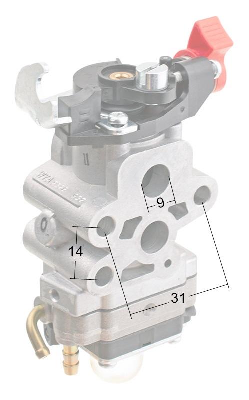 Карбюратор Mitsubishi Tle24 Kk21072Ba