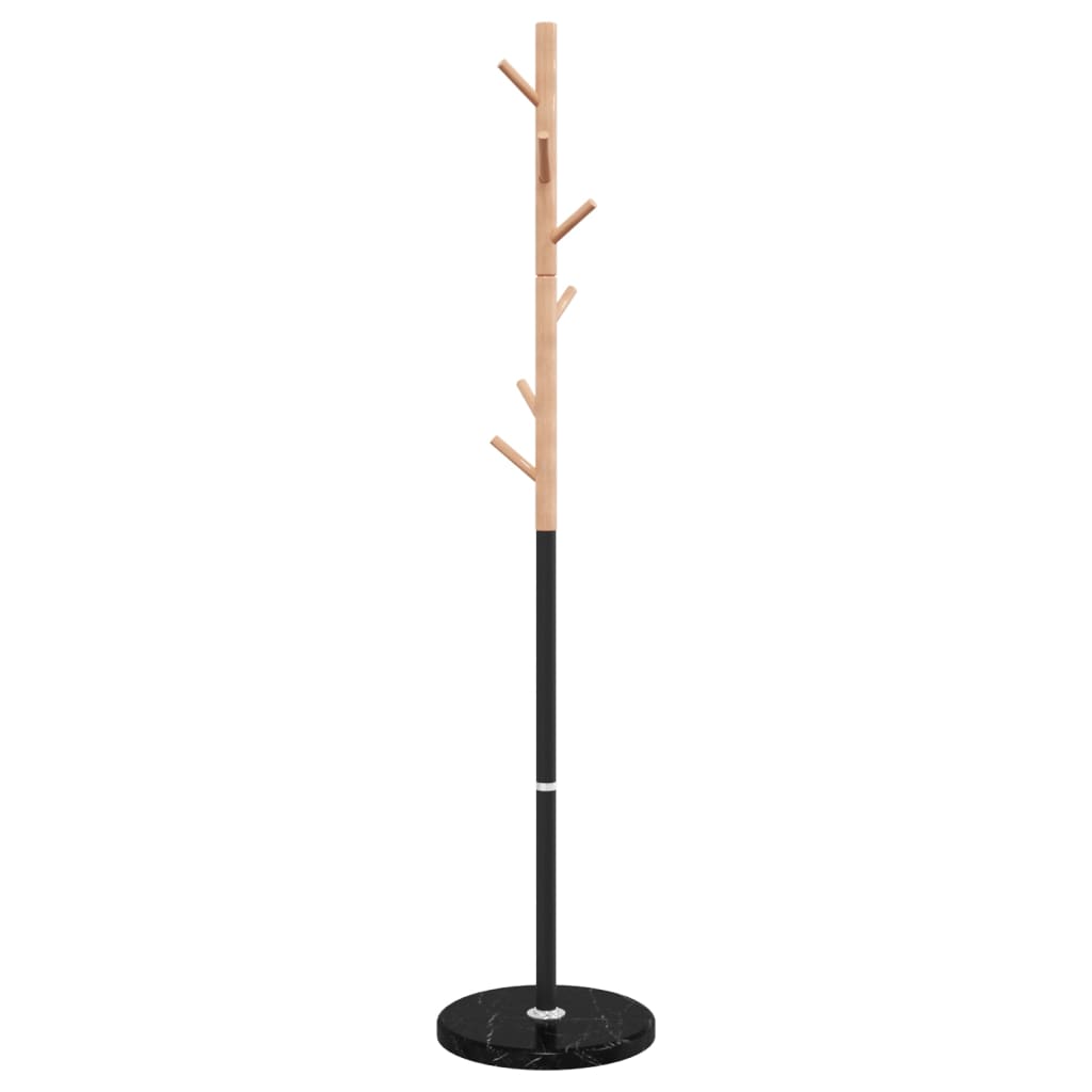 Coat Stand Black 172 cm Powder Coated Iron