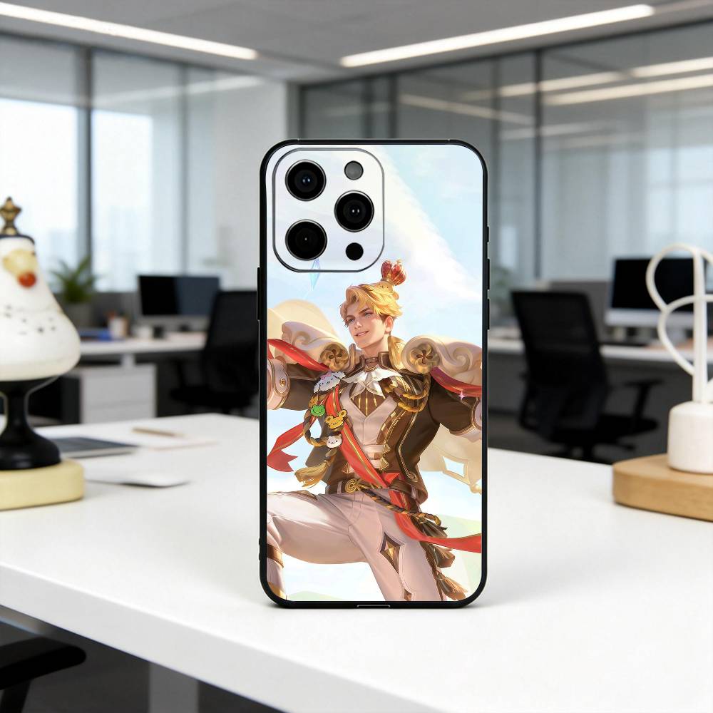 Чехол для телефона A-Arthur H-Honor of K-Kings для iPhone 17,16,15,14,13,12,11 Plus,Pro Max,XS,Мягкий силиконовый черный чехол