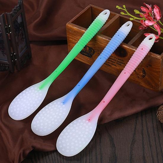 Силиконовый длинный массажер для спины снимает боль, улучшает кровообращение, многофункциональный удобный массажер для домашнего использования