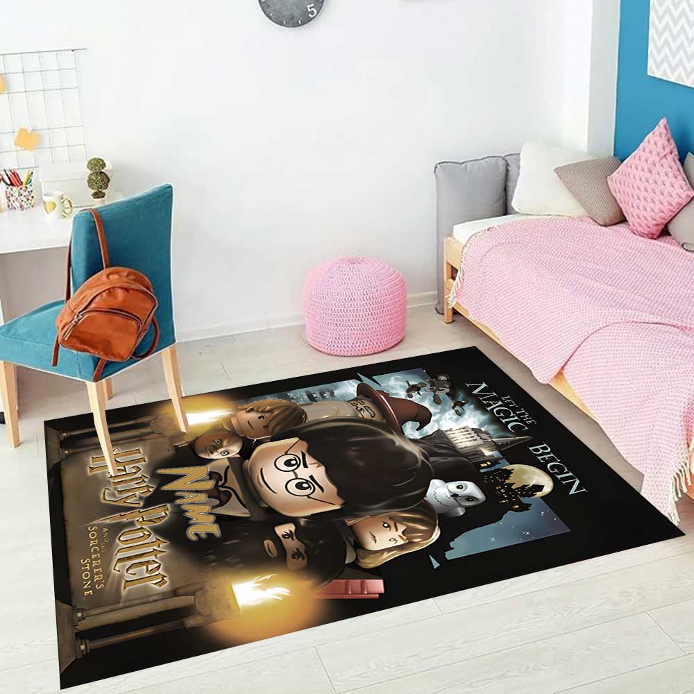 Warner Bros. Works (32) Customize your name rug, office chair cushion, home bedroom living room gift.