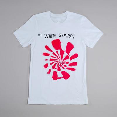 Винтаж Группа The White Stripes Для фанатов Хлопок Белый S-5XL Унисекс Рубашка DI115 Унисекс Футболка