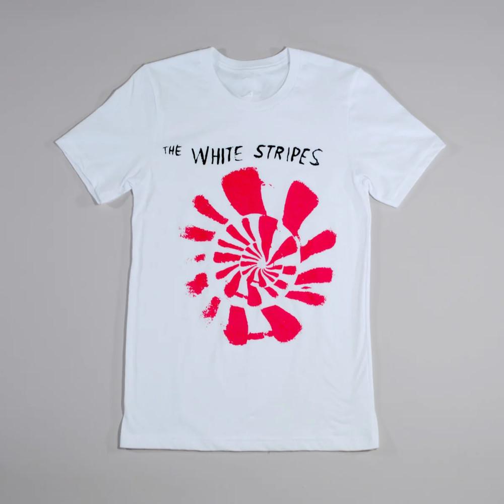 Винтаж Группа The White Stripes Для фанатов Хлопок Белый S-5XL Унисекс Рубашка DI115 Унисекс Футболка