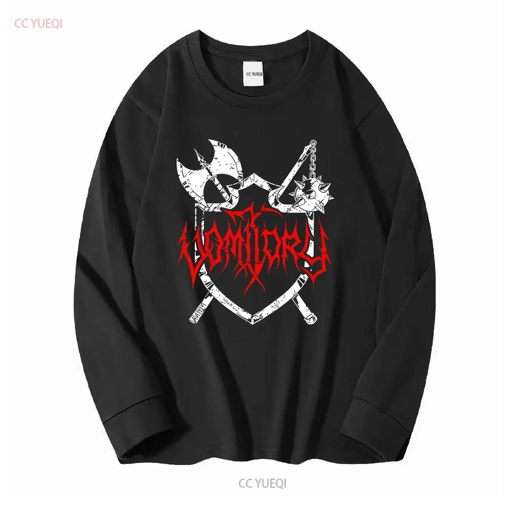 НОВЫЙ Vomitory Шведская дэт-метал группа Винтажная Ретро ФУТБОЛКА РАЗМЕР S 4XL длинный или короткий рукав винтажный Выстиранный Удобный Повседневный