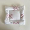 Non-slip Insulation Pad Butterfly Knot Hand Made Cotton Coaster New Cup Mat