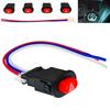 Motorcycle Hazard Light Switch Double Warning Flasher Emergency Signal Wires