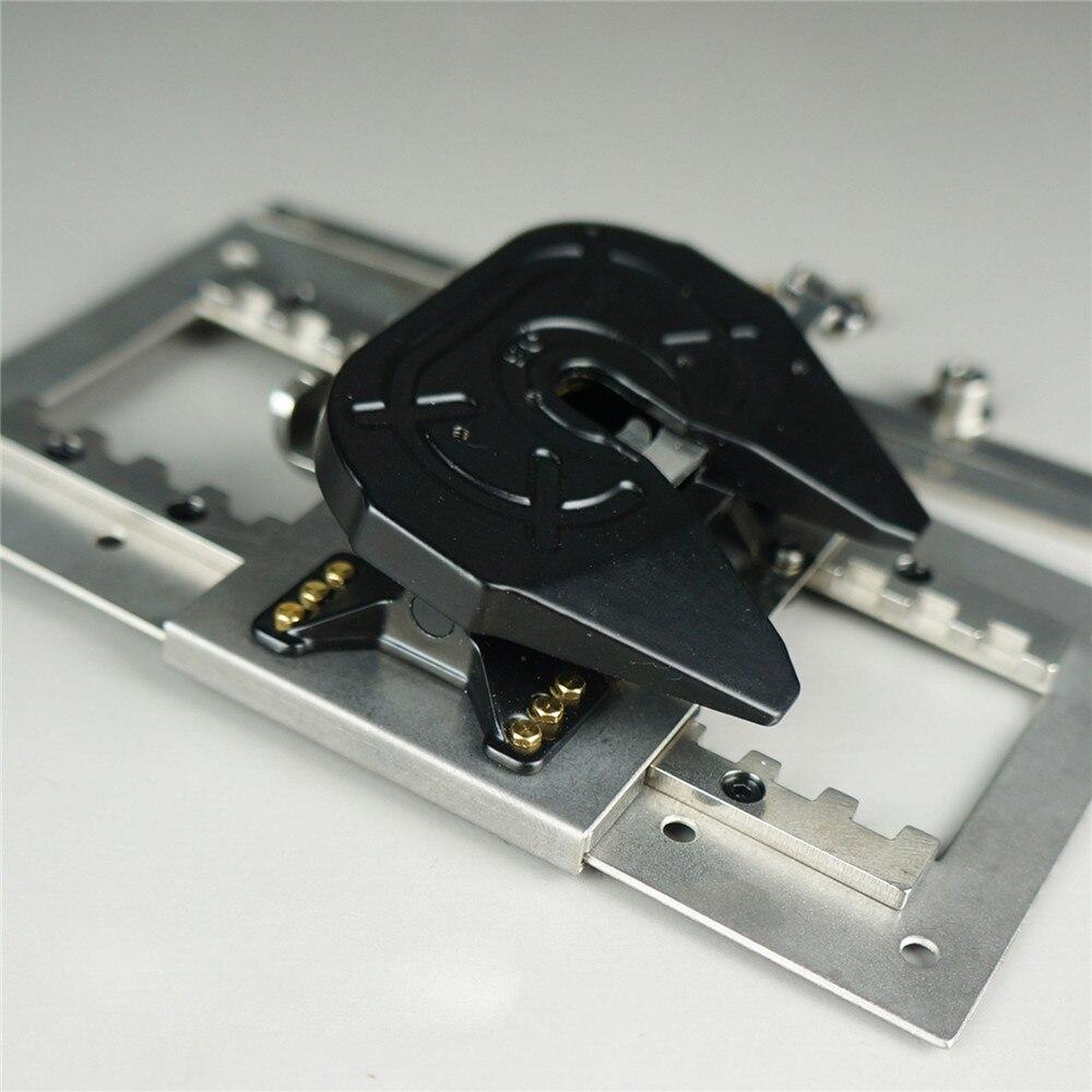 Metal Grinding Base Saddle Plate for 1:14 RC Tamiya Trucks