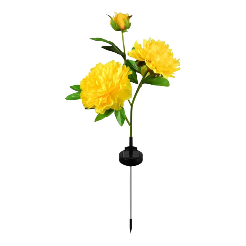Simulation Flower Solar Path Lights LED Simulation Flower Light LED Solar Light  Porch Lighting