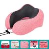 Memory Foam U-Shaped Travel Neck Pillow with Slow Rebound and Customizable Logo