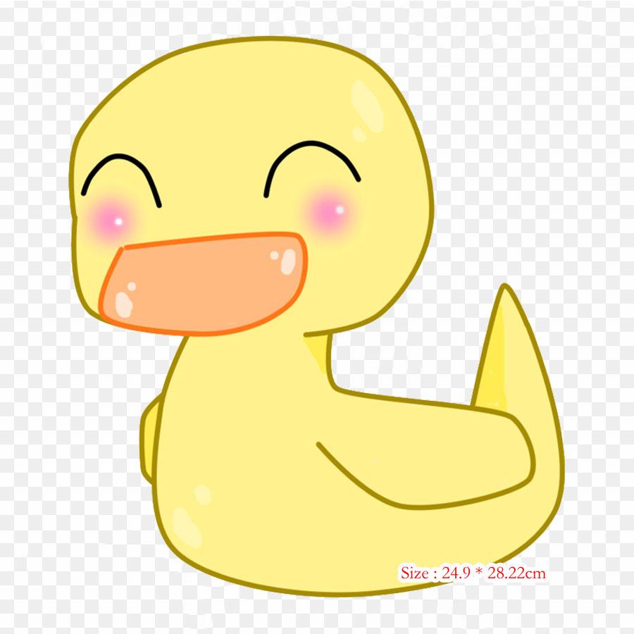 Baby Ducks Drawing Rubber Duck Iron On Heat Transfer Printing Vinyl Patches Sticker for Clothes DIY Appliques Washable Patches
