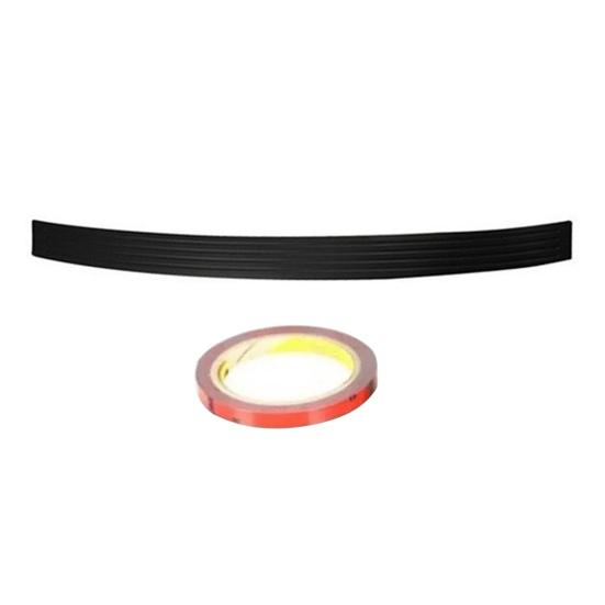 Защитная пленка для заднего бампера автомобиля, универсальная черная силиконовая устойчивая к царапинам защита двери багажника, аксессуар для входной двери