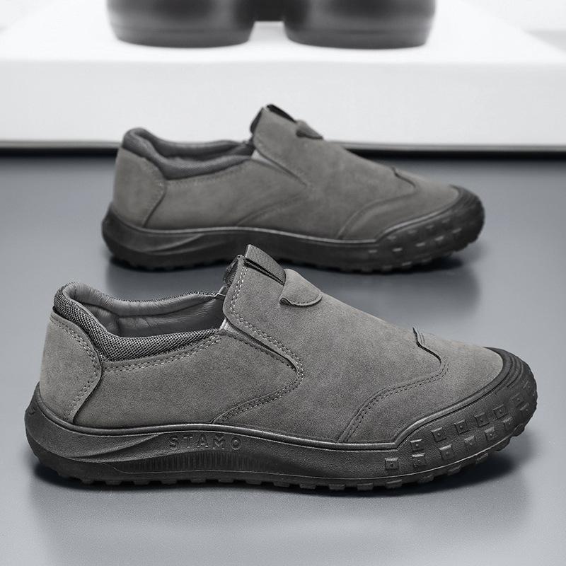 Модные классические мужские рабочие защитные туфли весна-лето ретро повседневные скальные туфли мокасины модные легкие кроссовки Zapatillas De Hombre