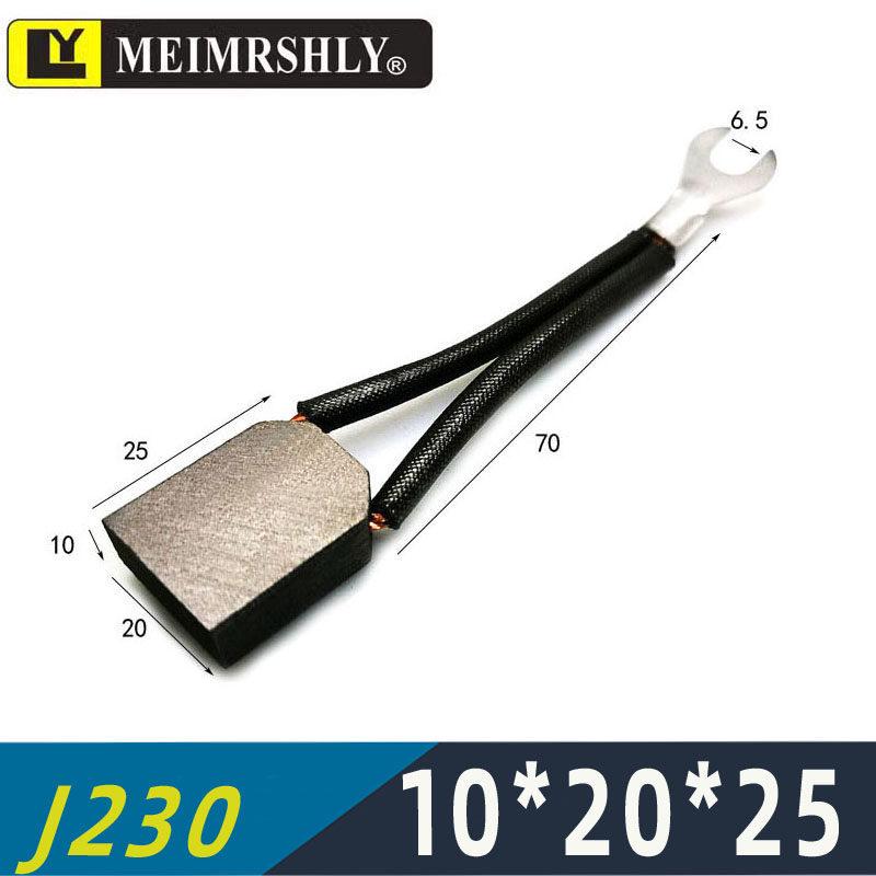 Automotive Electric Forklift Motor Carbon Brush J205F 8.8*19.2*16MM