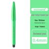 Munamei Water-based Black Pen Set for Students - 12 Colors with Replaceable Cores