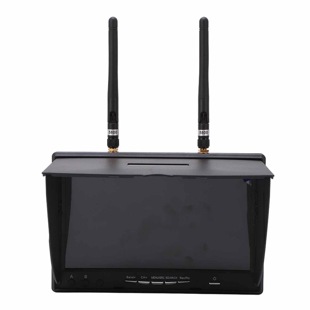 5.8GHz 40каналов 7-дюймовый ЖК-экран приемник монитор для FPV дрона квадрокоптера