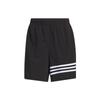 Originals Adc Short W Logo Splice Stripe Loose Sports Shorts Women Bottoms Black IP1761