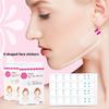 40pcs Invisible V Face Lift Tapes Wrinkle Removal Sticker Face Forehead Neck Sticker Pad Anti Aging Patch Facial Slimming Mask