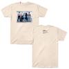 Bathroom Group Portrait Front & Back Print T-shirt Men Women Trendy Hip Hop Streetwear T-shirt Breathable and Comfortable Clothes