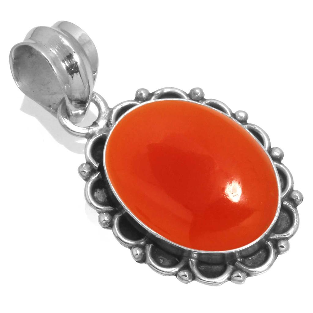 925 Sterling Silver Pendant Women Gemstone Handmade Jewelry Thanksgiving Gift Amber Amethyst Black Onyx Carnelian Garnet Quartz Green Onyx Gold Stone