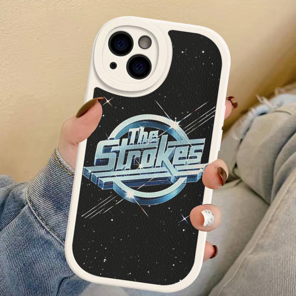 Rock Band The S-Strokes Phone Case For IPhone 11 12 13 14 15 16 Pro Max Plus Leather Cover