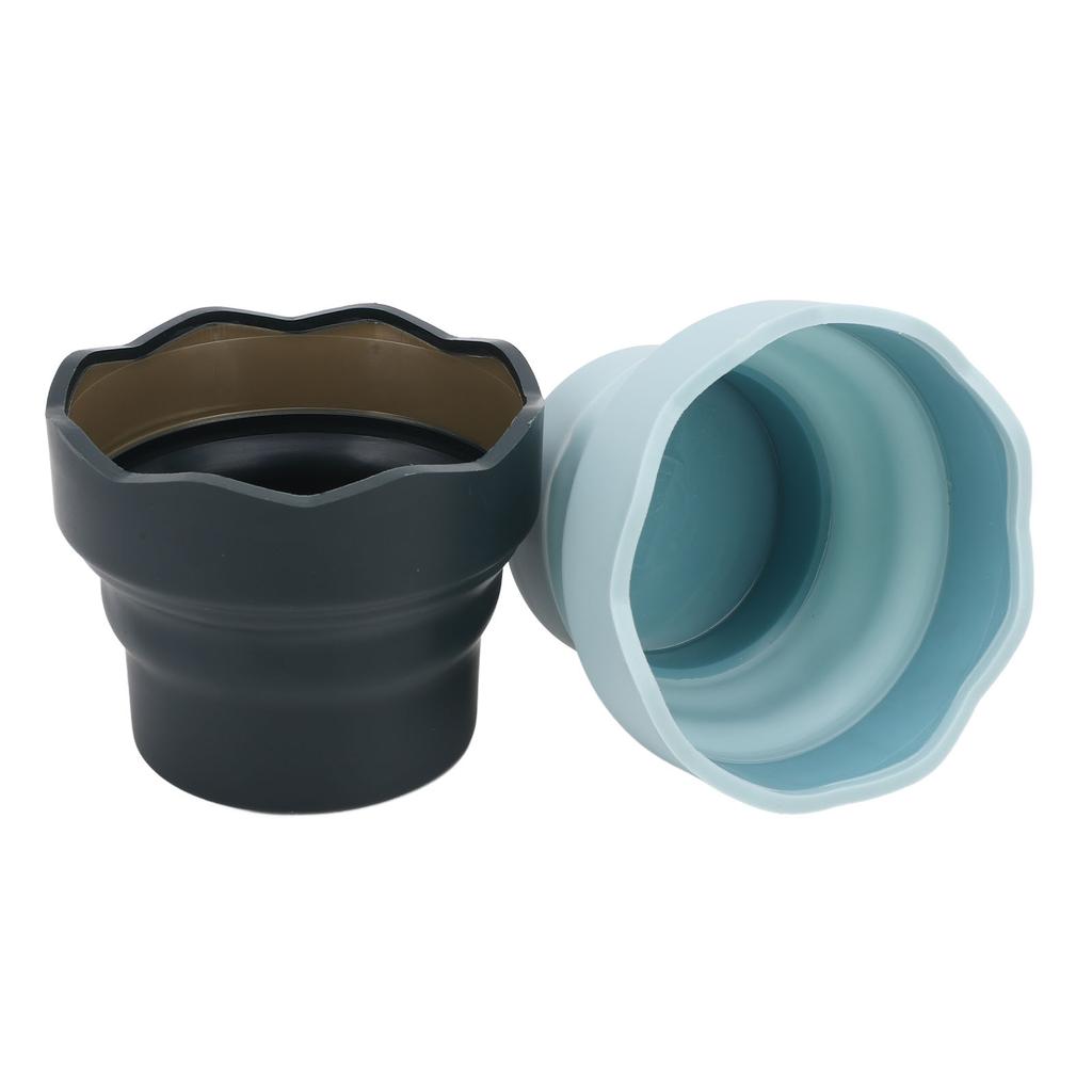 2 шт. Портативный стакан для воды для покраски, практичный, простой в использовании, многофункциональный, складной, для мытья покраски