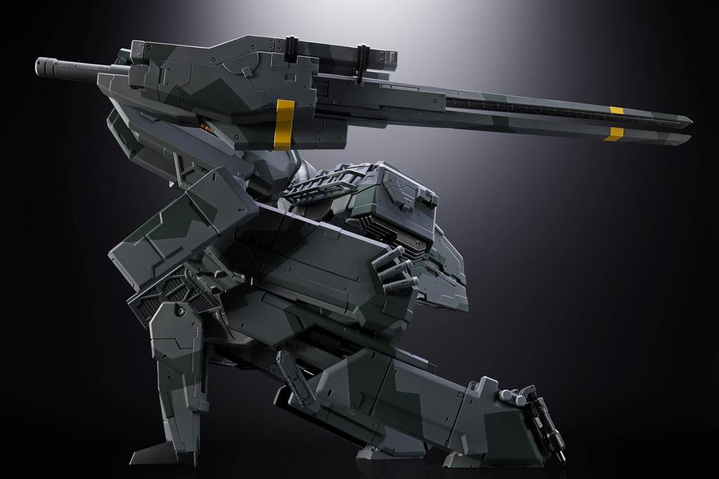 TAMASHII NATIONS Chogokin METAL GEAR SOLID Metal Gear REX Приблизительно 175 мм ABS Окрашенная Подвижная Фигурка и Литой Металл