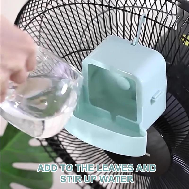 #Electric Fan Cooling Storage Box Ice Storage Box Fast Cooling Portable Household With Hanging Hook For Electric Fan Ice Holder