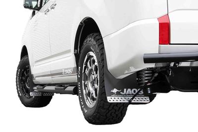 Брызговики Jaos Mudguard III Передний комплект Черный для Delica Дизель B622306F D5 19+