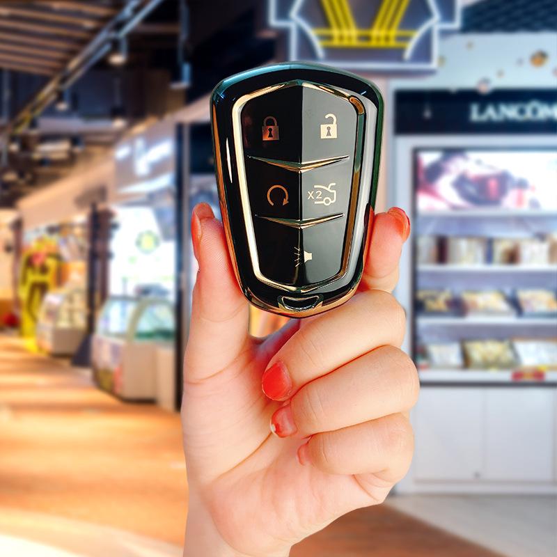Premium Key Cover for 2022 Cadillac XT5/XT4/CT6/ATSL/XTS