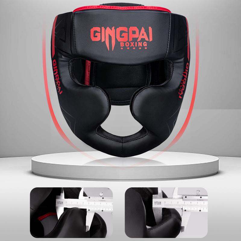 Kick Boxing Helmet Karate Muay Thai Guantes De Boxeo Free Fight Headgear MMA Head Guard Sanda Training Sport Breathable