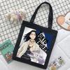 Tokyo Revengers Shopper With Anime Canvas Bag Harajuku Large Capacity Ladies Y2k Vintage Shoulder Handbags Womens Punk Tote Bags