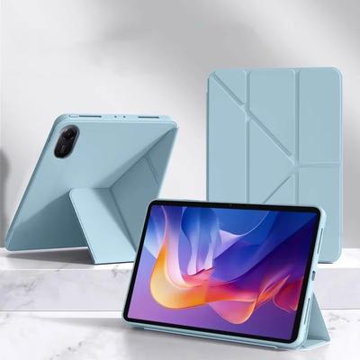 Чехол для Redmi Pad 2 Многоскладной Мягкий ТПУ Задняя подставка Оболочка для планшета для Redmi Pad 2 Чехол Обложка 11 дюймов Coque