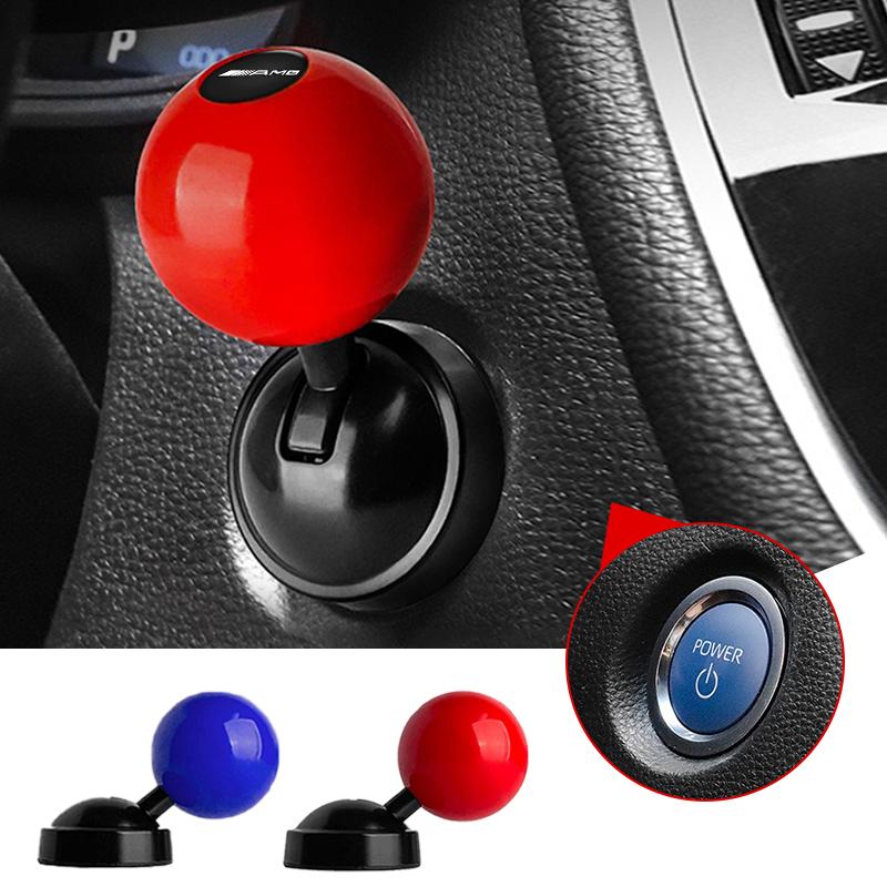 New Start Button Push Start Auto Ignition Button Cover Auto One-Touch Button Rocker for Mercedes Benz AMG E C G S Class W176 GLA HO1