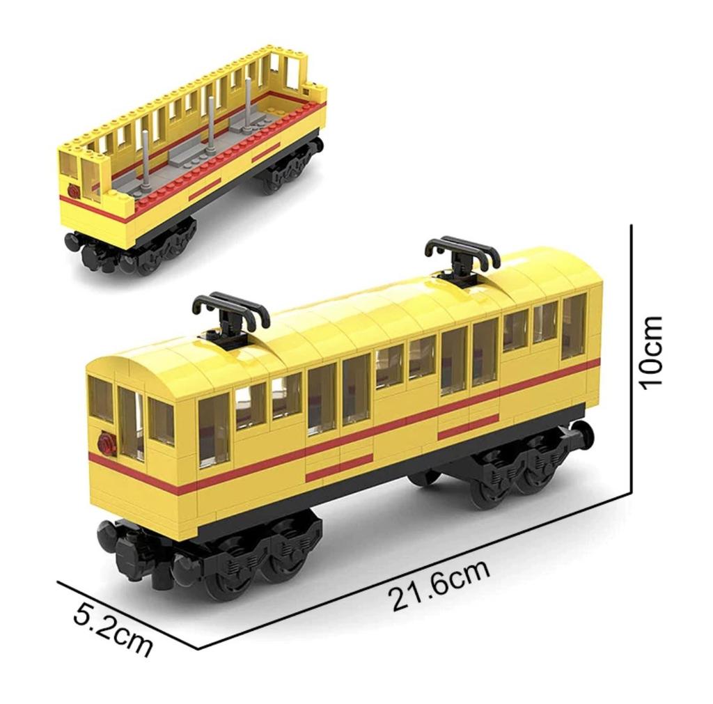 Tank Car/Train Car/ Cargo Train Small Particle Assembling Building Block Creative Moc Toy For Children
