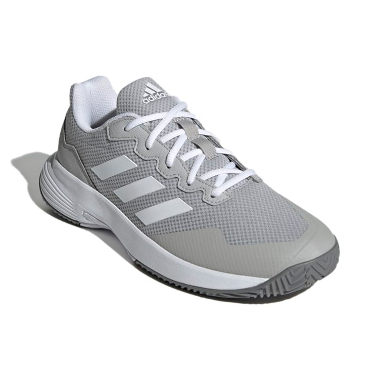Adidas Gamecourt 2.0 Прочные Нескользящие Теннисные Кроссовки Мужские Кроссовки Холодный Серый GW2992