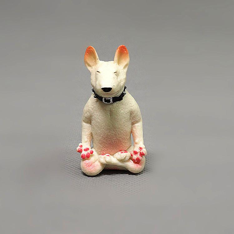 Pvc Bulldog Corgi Toy Model With Realistic Animal Features For Kids Room Decor