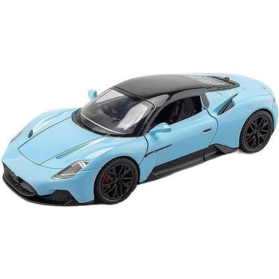 Масштаб 1/22 Maserati MC20, модель спортивного автомобиля со звуком и светом, откидная модель из сплава, литая под давлением модель автомобиля для детей, игрушка в подарок