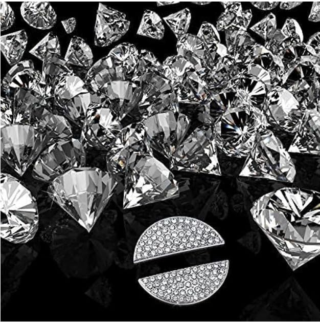 AEEIX Bling Handle Logo Cap for Nissan DIY Diamond Crystal Emblem Accessories Interior Decoration