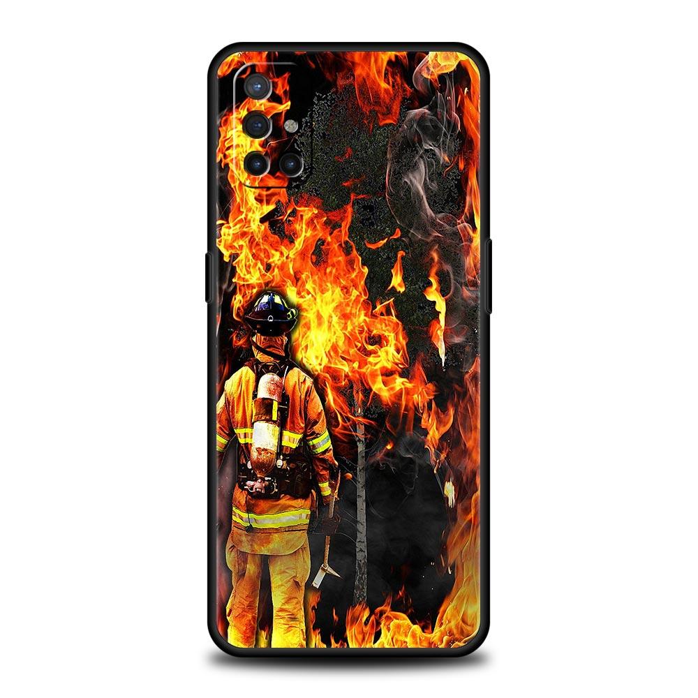 Чехол для телефона Firefighter Heroes Fireman для OnePlus 10 9 8 7 7T Pro 9RT 9R 8T Nord N100 N200 N10 CE 2 5G Z, мягкий черный чехол