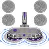 Сменная насадка для швабры для Dyson V12 Digital Slim, беспроводной пылесос V10 Slim, насадка для швабры + резервуар для воды + 6 салфеток