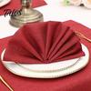 High End Napkins for Formal Dining Imitation Linen Cloth Napkin, Washable Fabric 18 x Waterproof Hotel Inch Square Napkin Weddings Dinners Parties