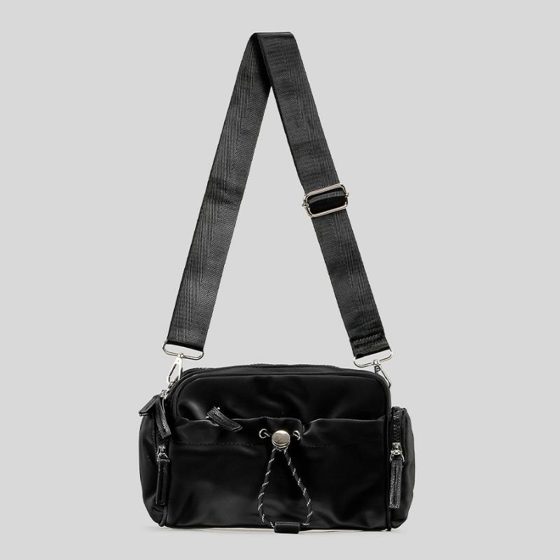 Fashion Contrast Color Single Shoulder Crossbody Bag Women's Lightweight Outdoor Handbag Men's Casual Cargo Wind Mobile Phone Bag