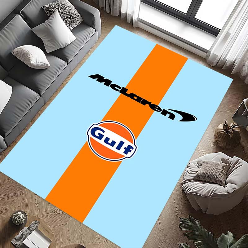 Ковер McLaren Gulf Heritage Подходит для всех сезонов Декор дома Коврик для двери в комнату Защитная подкладка