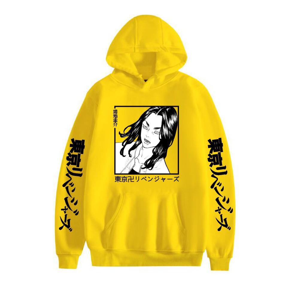 Новый модный повседневный свитер с капюшоном с принтом аниме