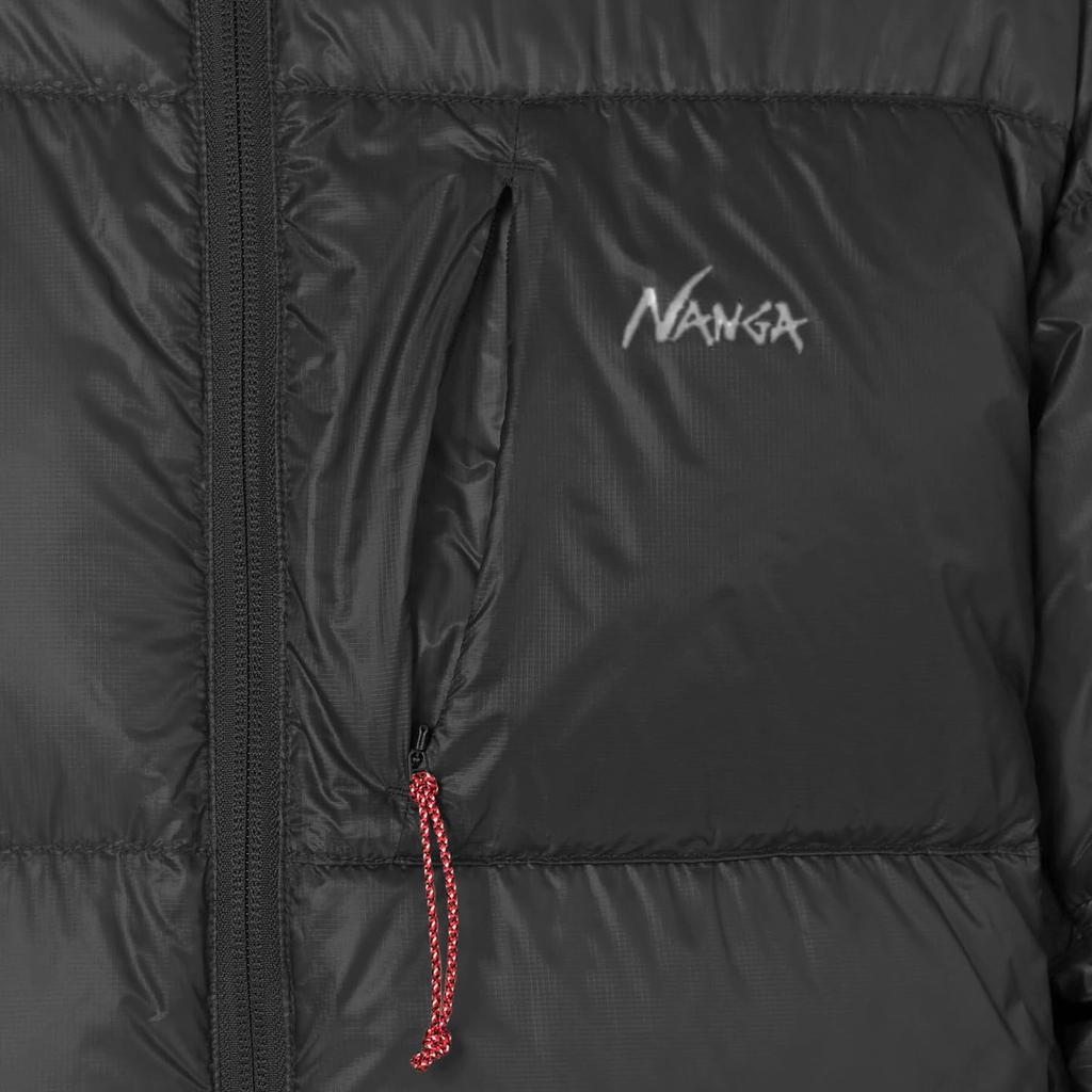 Куртка с капюшоном Mountain Lodge Down КУРТКА С КАПЮШОНОМ MOUNTAIN LODGE DOWN КУРТКА С КАПЮШОНОМ Черная M [Nanga] Мужская