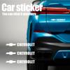 ПВХ Наклейка-эмблема на крыло, кузов, багажник автомобиля для Chevrolet Cruze Lacetti Sonic Spark Sail Aveo T250 Cobalt Captiva Trax Malibu