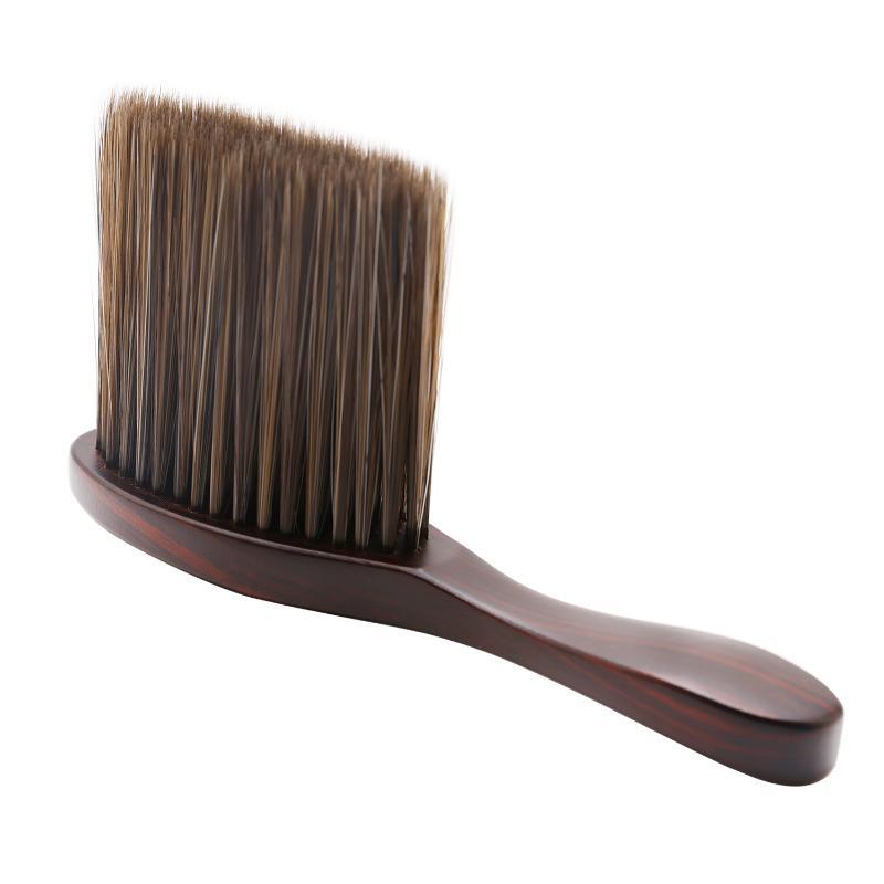 Professional Hairdressing Neck Duster Brush Skin Friendly Soft Bristles Hair Remover Tool for Barber Home Hair Cutting Use