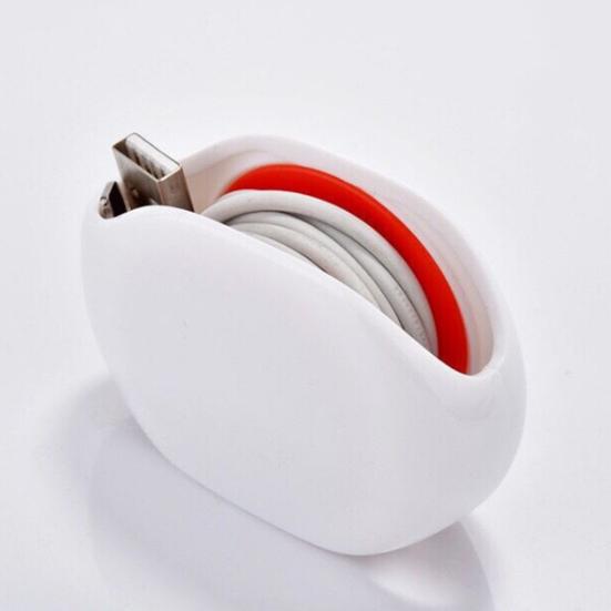 Автоматическая катушка для намотки шнура Портативный дорожный выдвижной органайзер для наушников, USB-кабеля для передачи данных и зарядки, Автоматическая катушка для намотки кабеля, Держатель-катушка для организации проводов