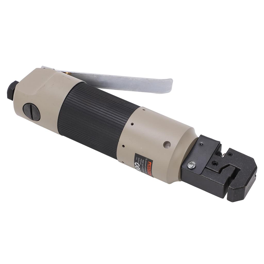 Pneumatic Sheet Metal Puncher, Flange Punching Tool with Connector, for Car , 12mm Crimping Size, Suitable for Automobile Sheet Metal